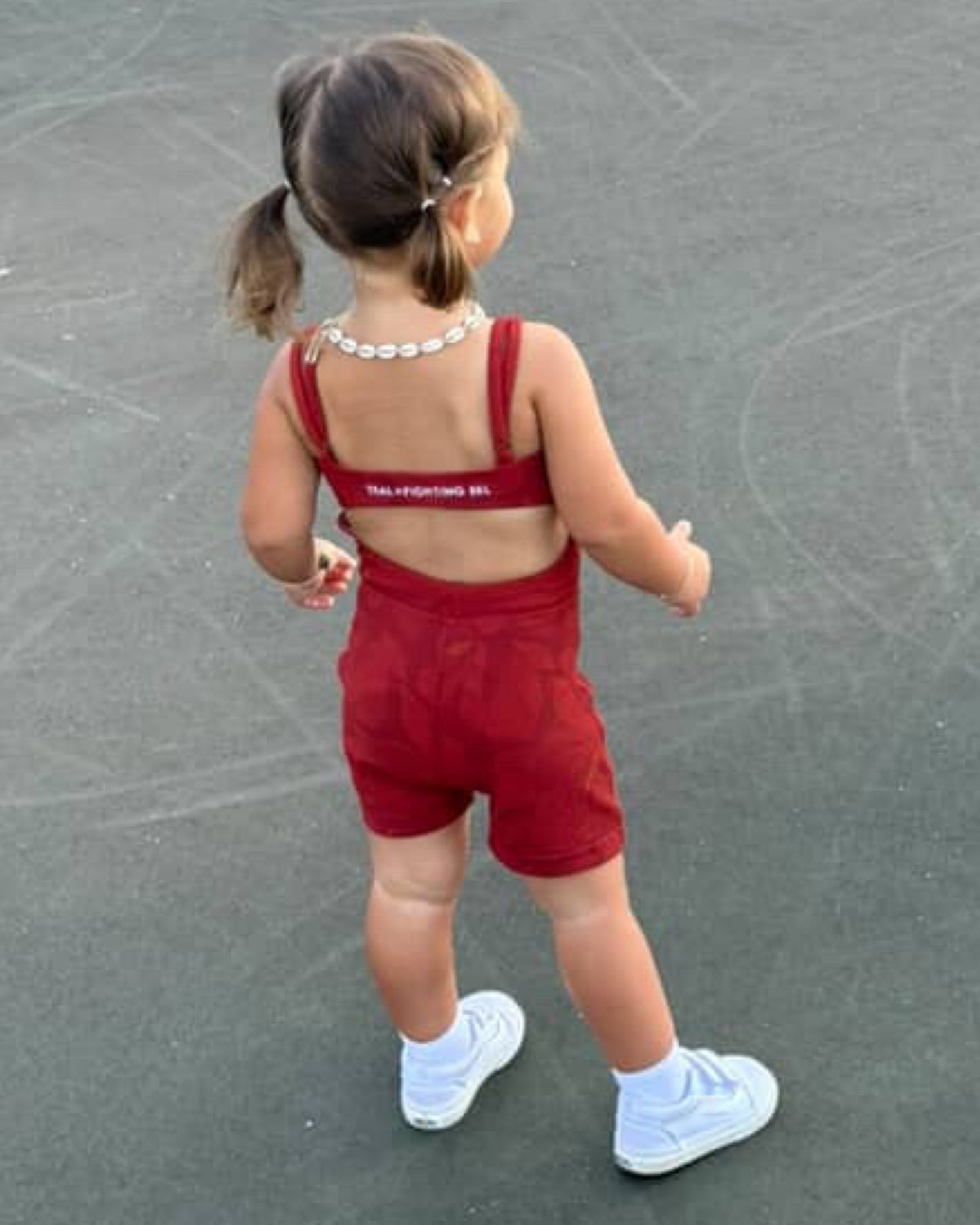 Mini Kayla Jumpsuit in Chic Magnolia - Scarlett