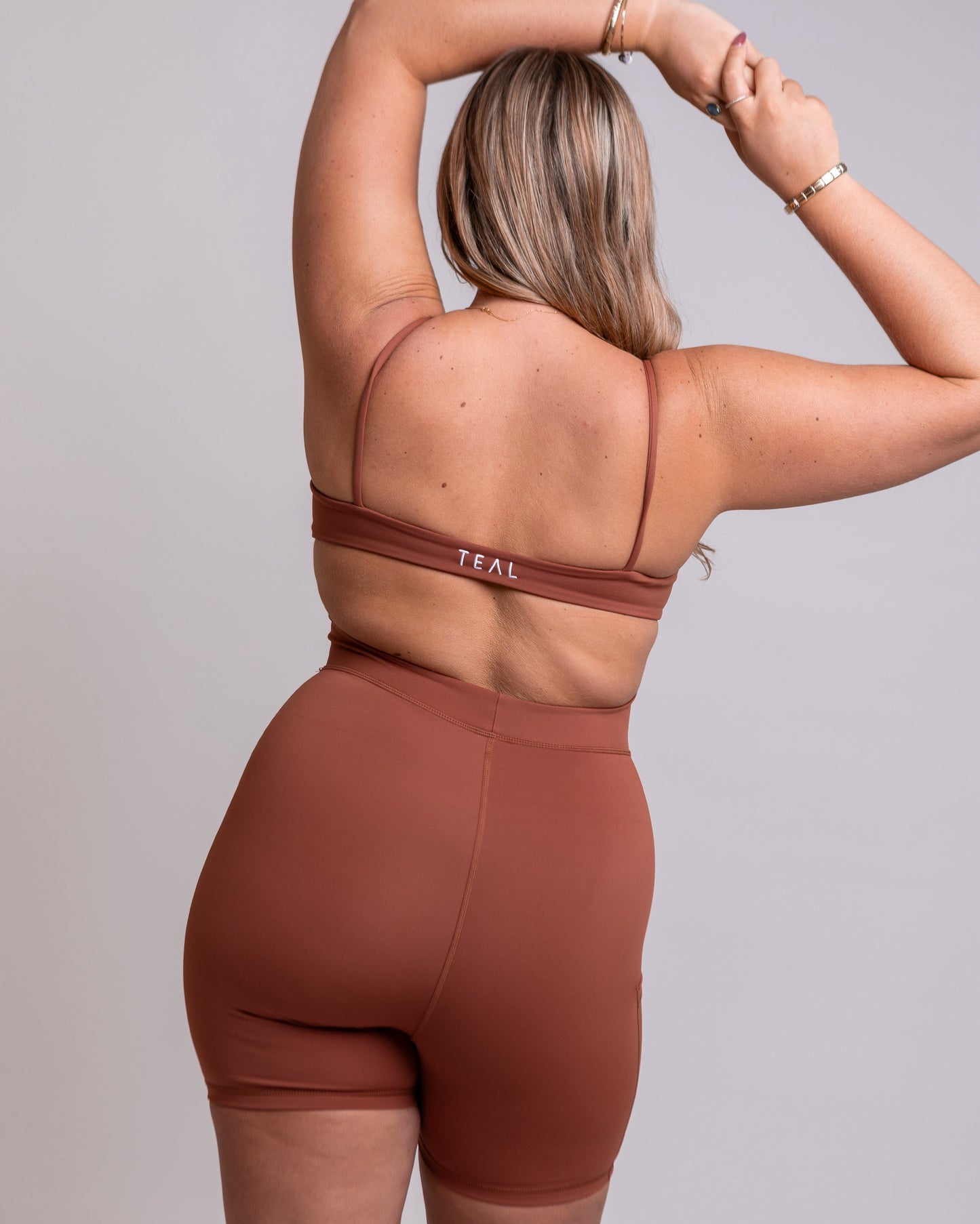 Kayla Jumpsuit in Smooth Pumpkin Spice