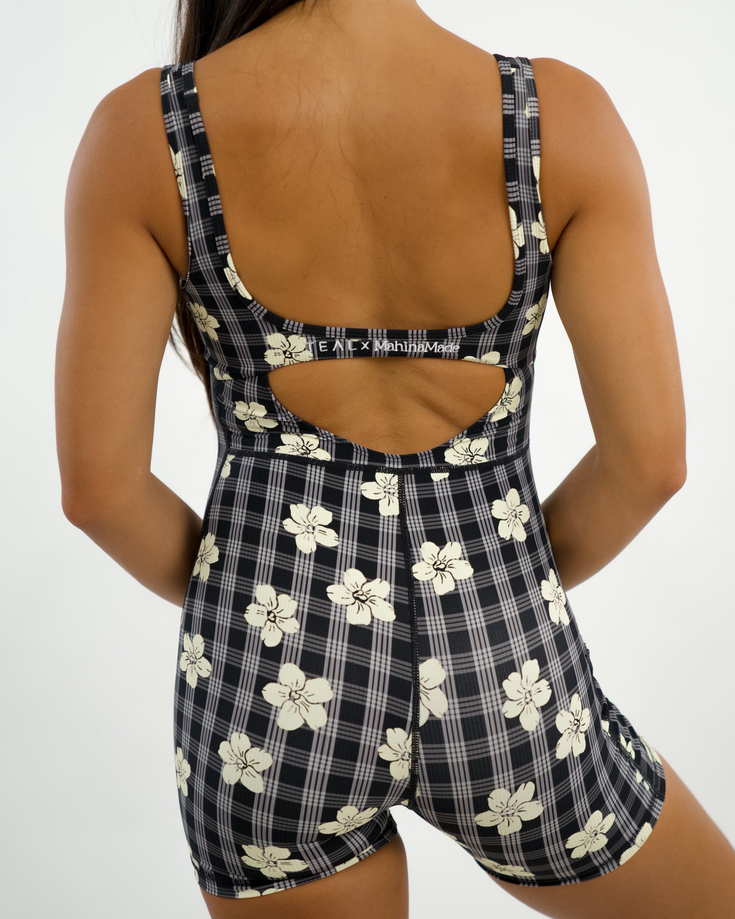 Aura Jumpsuit in Black Puakenikeni