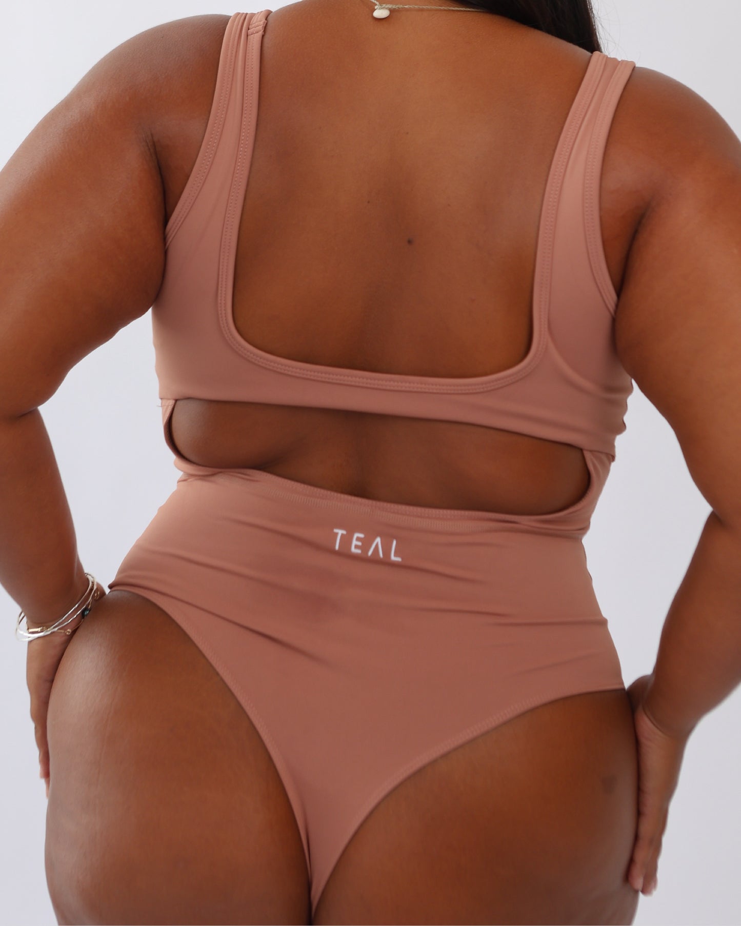 Aura Bodysuit in Terracotta