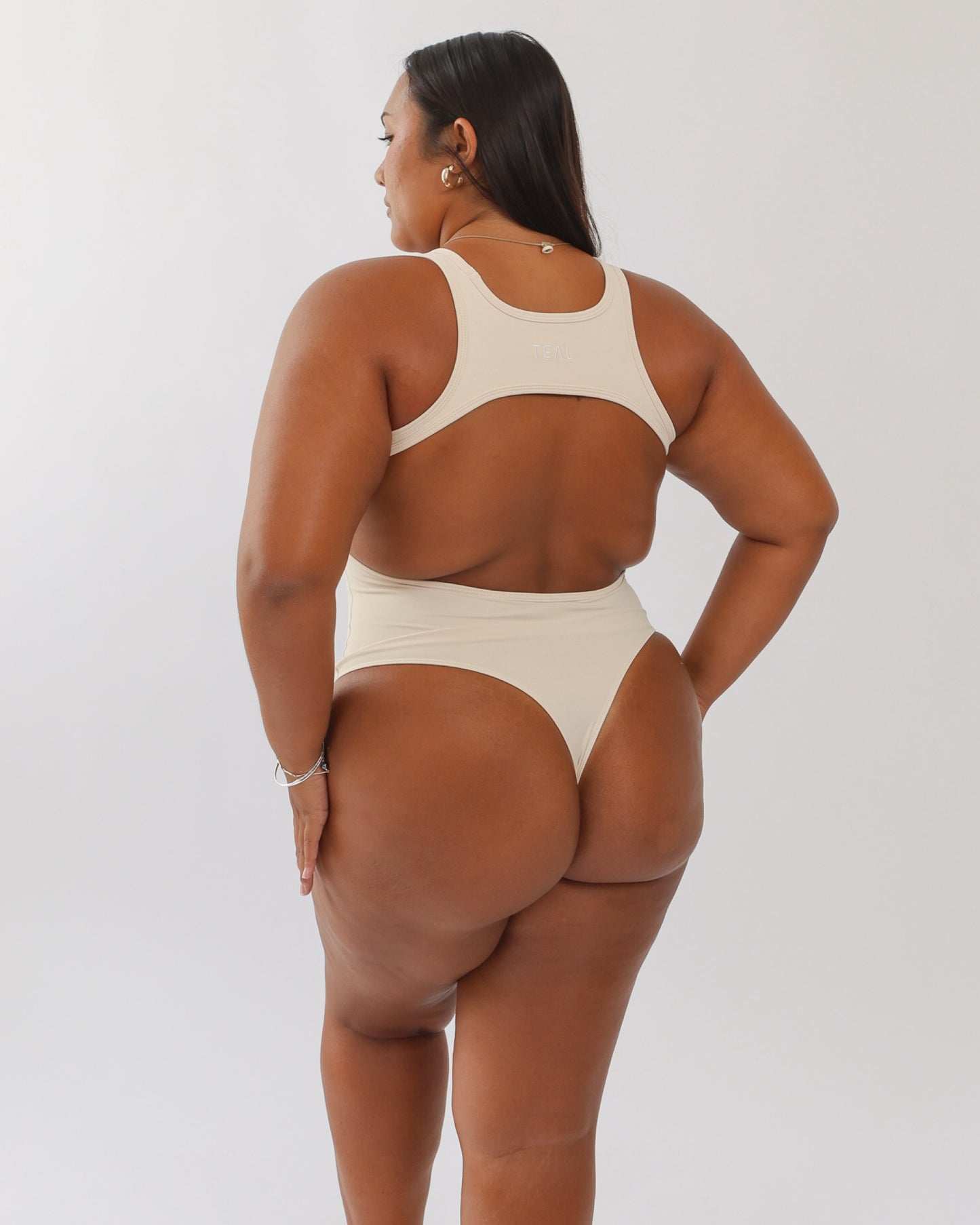 Olina Bodysuit in Oat