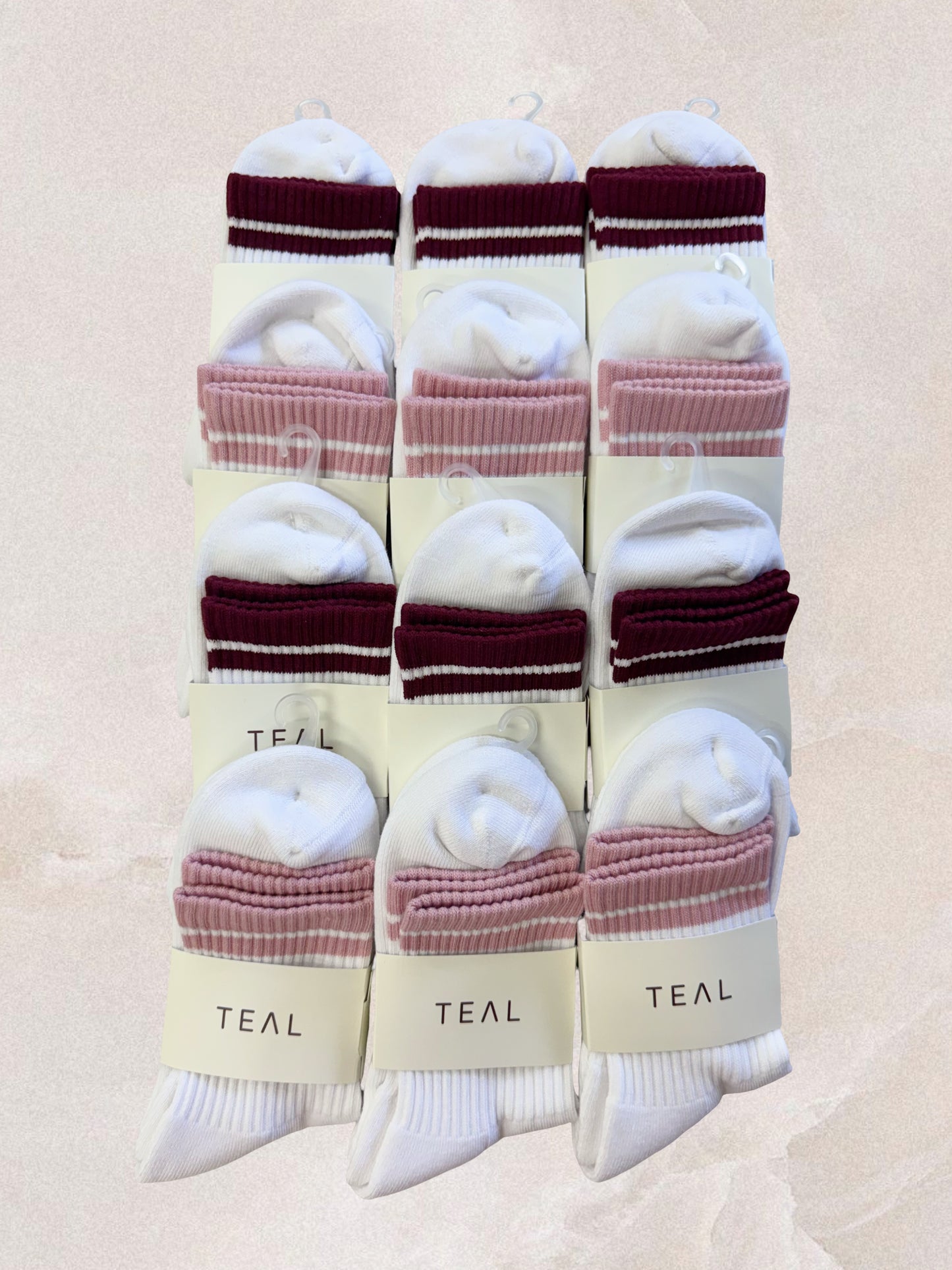 LIMITED EDITION: TEAL Crew Sock