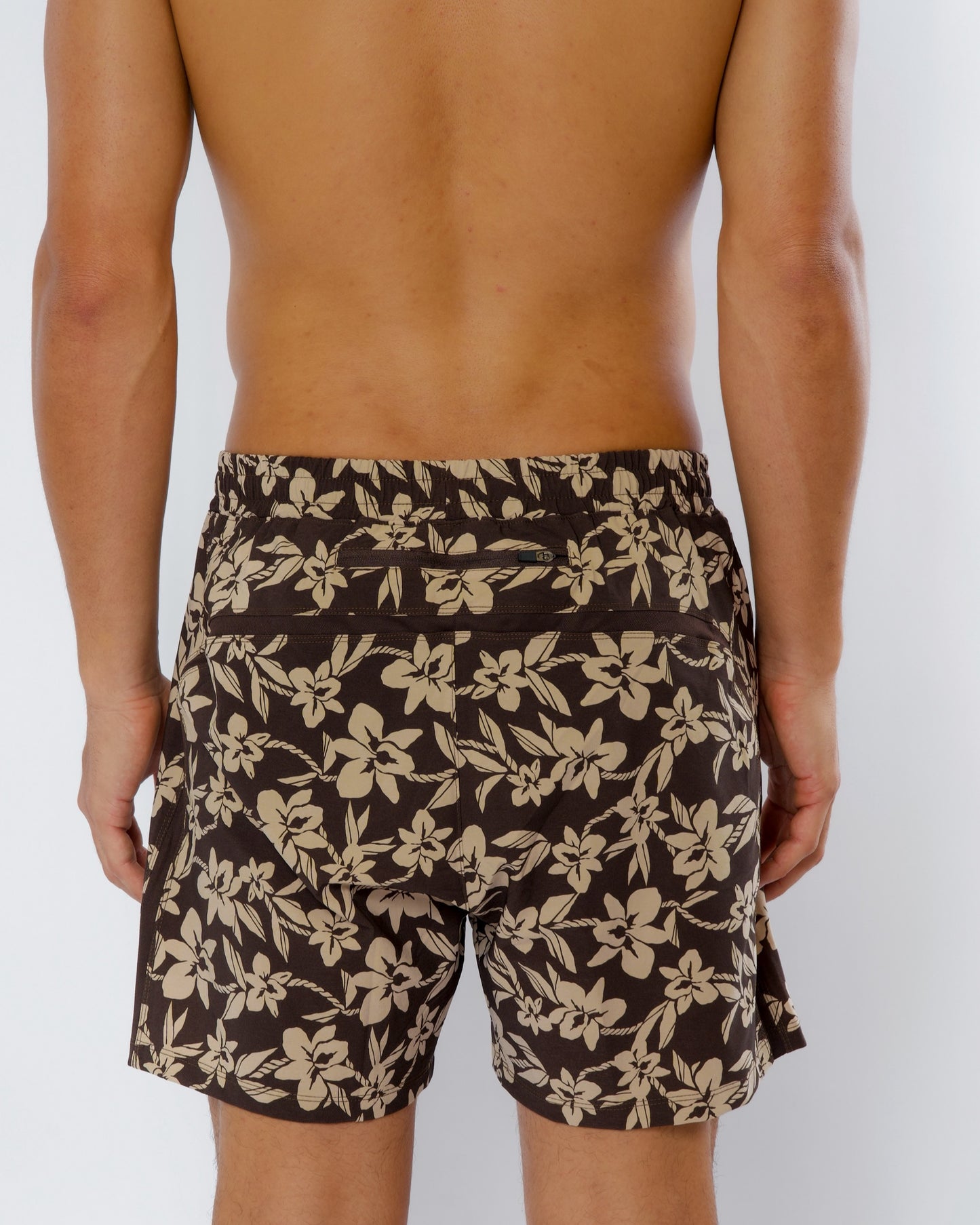 Luxe Hybrid 5" Men's Shorts in Mocha Orchid