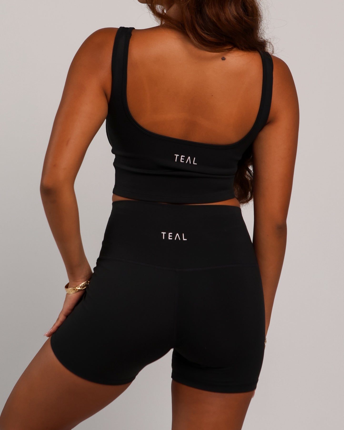 Essential 5" Biker Short in Smooth Black