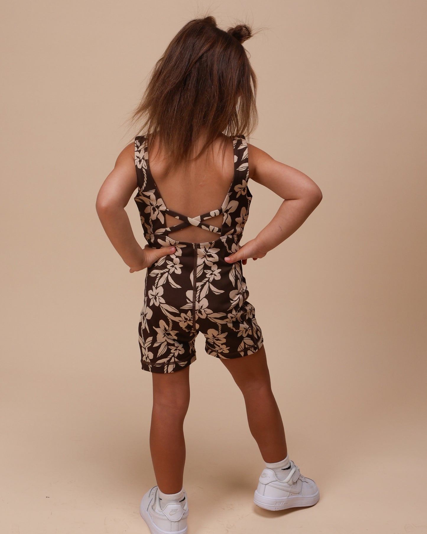 Mini LB Jumpsuit in Mocha Orchid