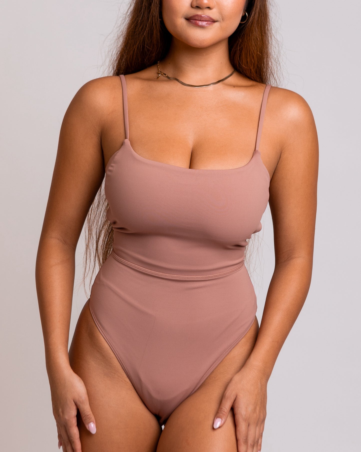 Kayla Bodysuit in Blush