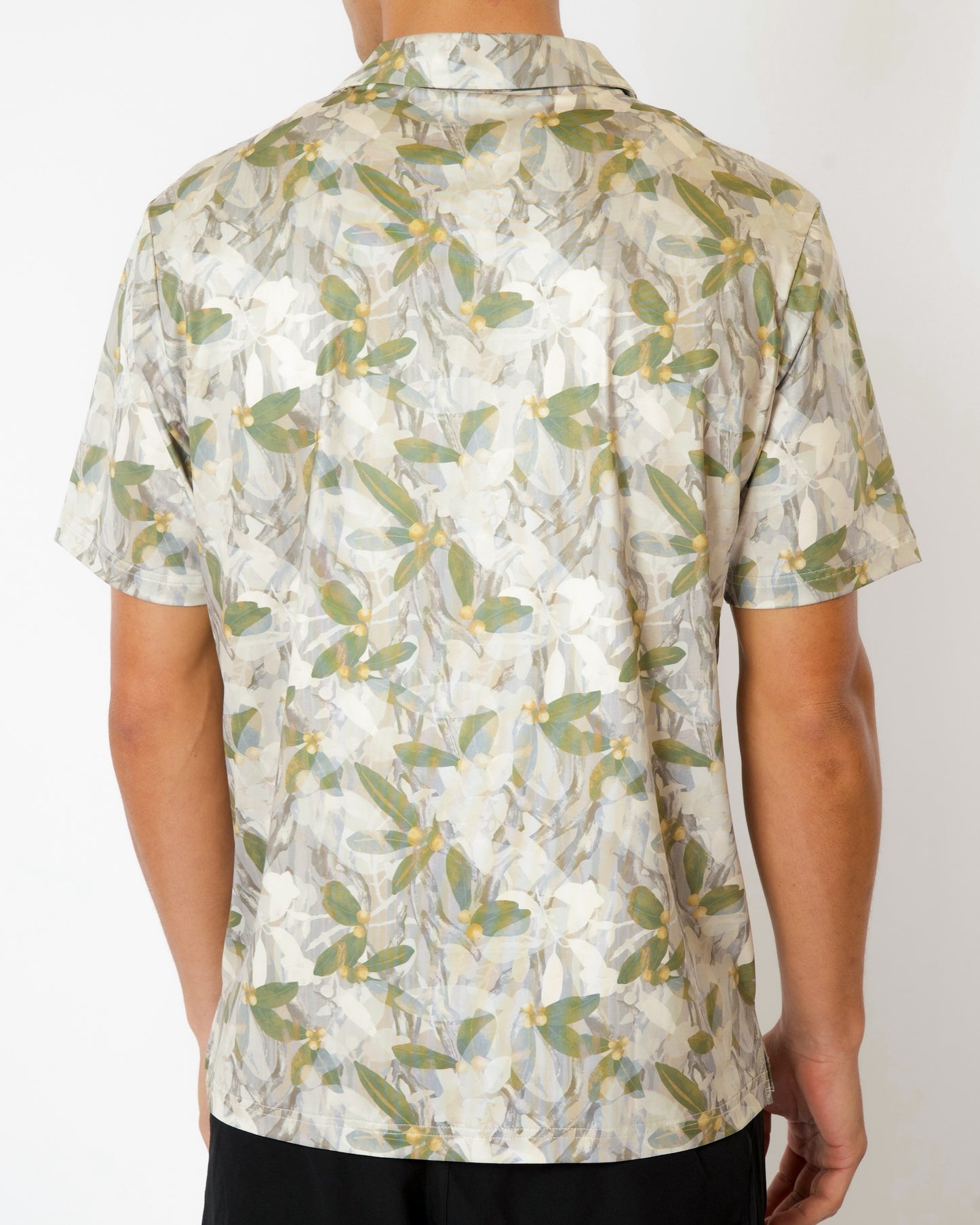Men's Golf Polo in Mokihana Camo