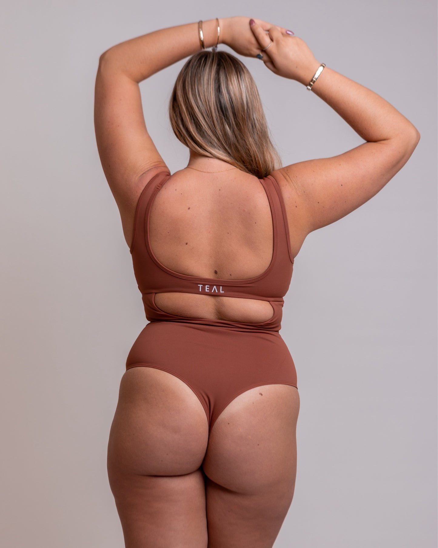 Aura Bodysuit in Pumpkin Spice
