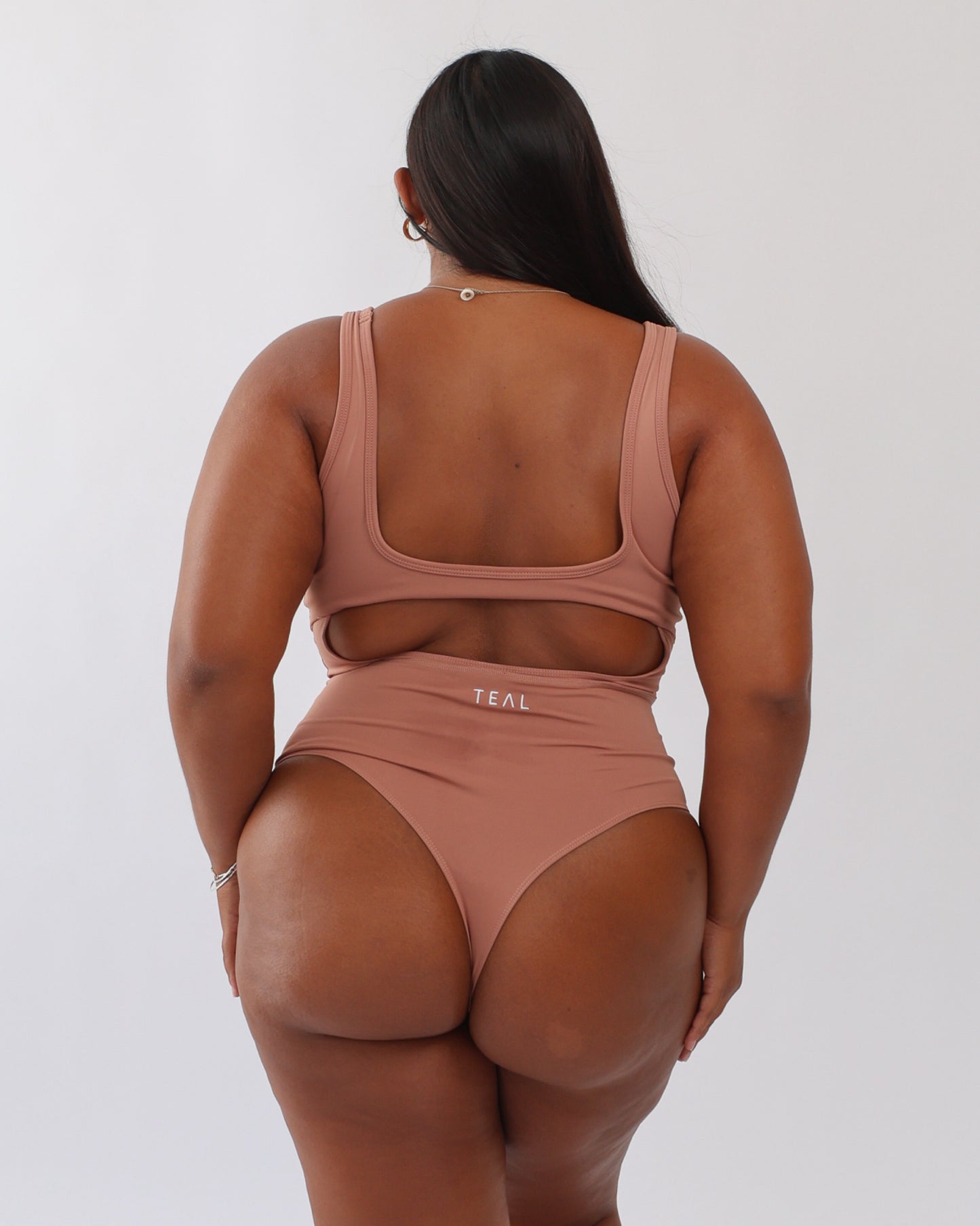 Aura Bodysuit in Terracotta