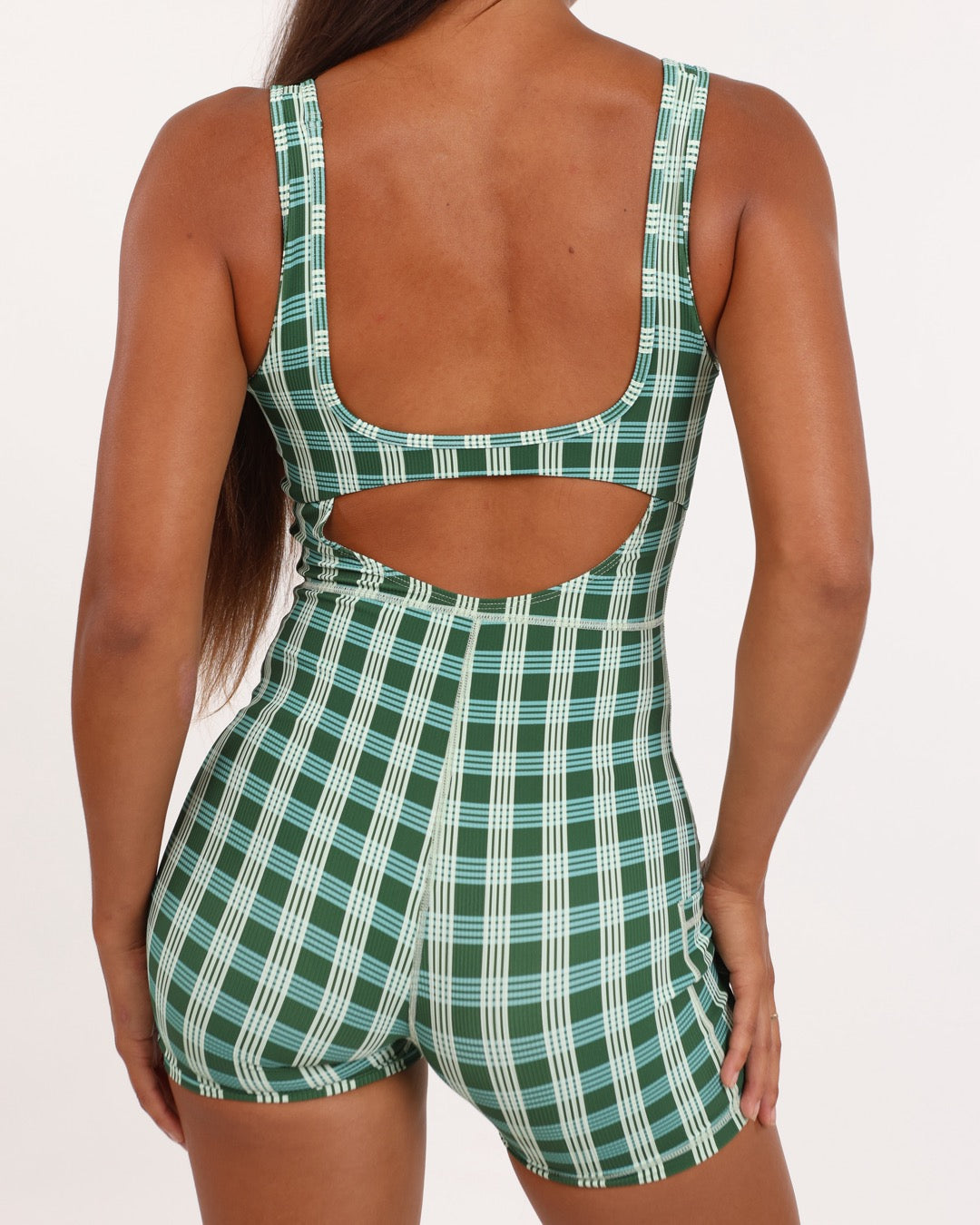Aura Jumpsuit in UH Black Palaka