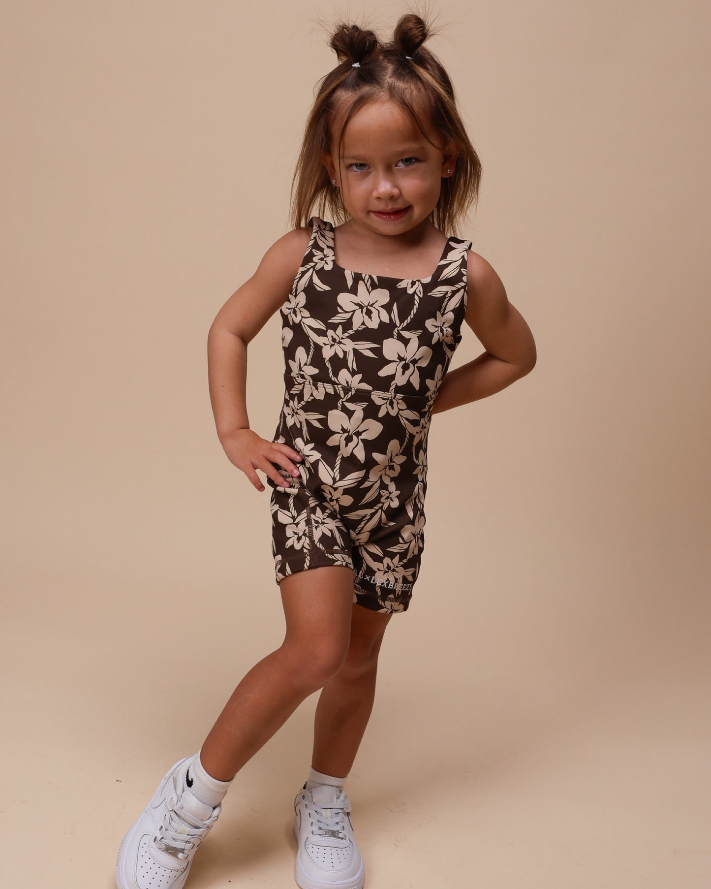 Mini LB Jumpsuit in Mocha Orchid