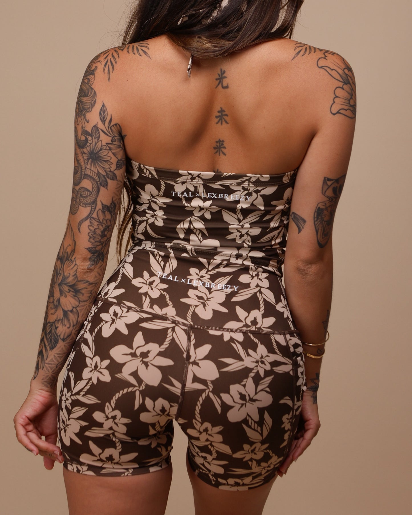 Halter Top in Mocha Orchid