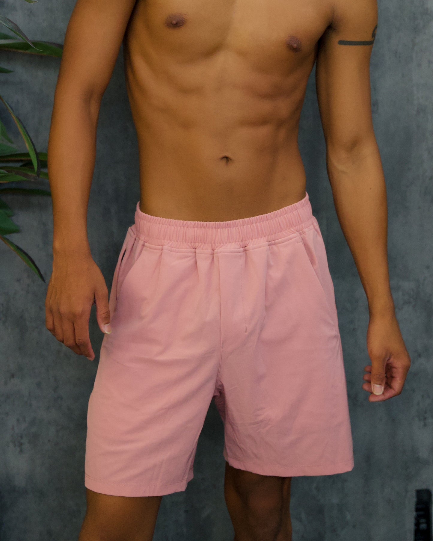 Luxe Hybrid Men’s 5” Short in Strawberry