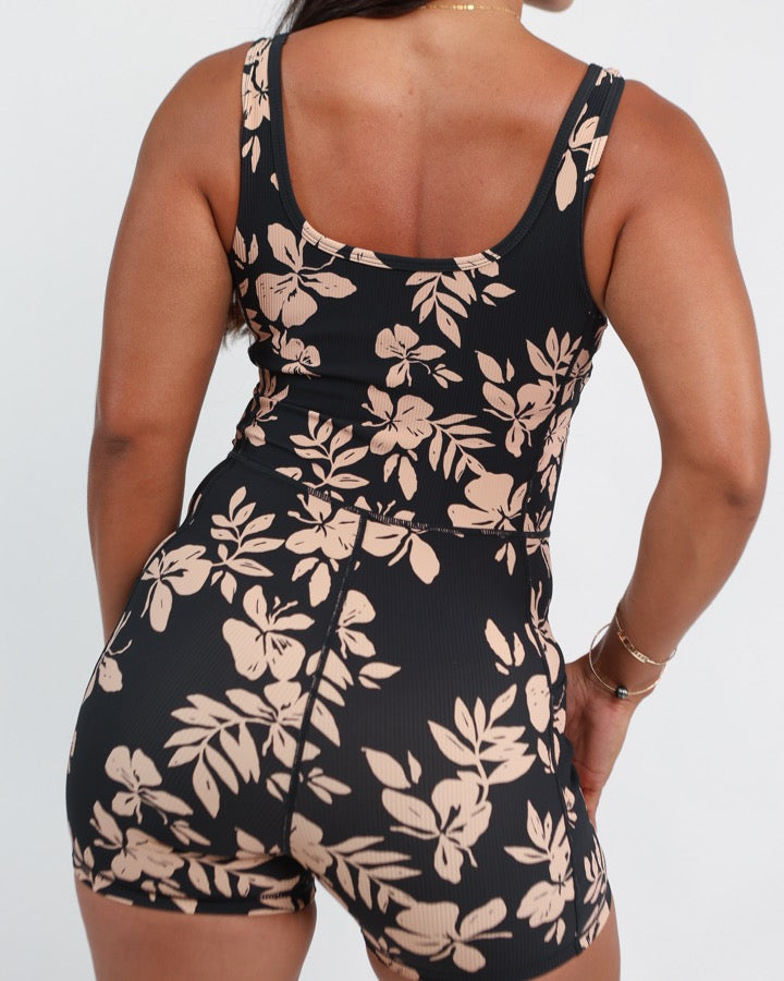 Britt Jumpsuit in Okika Black