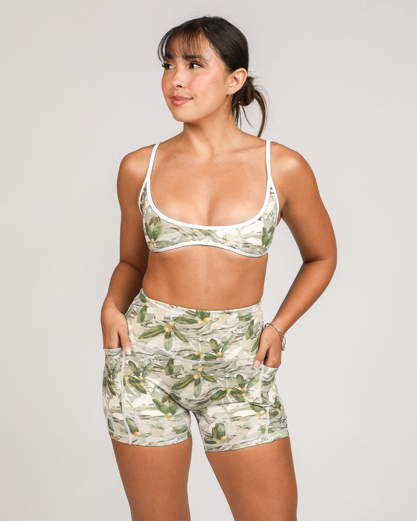 Liv Micro Top in Mokihana Camo