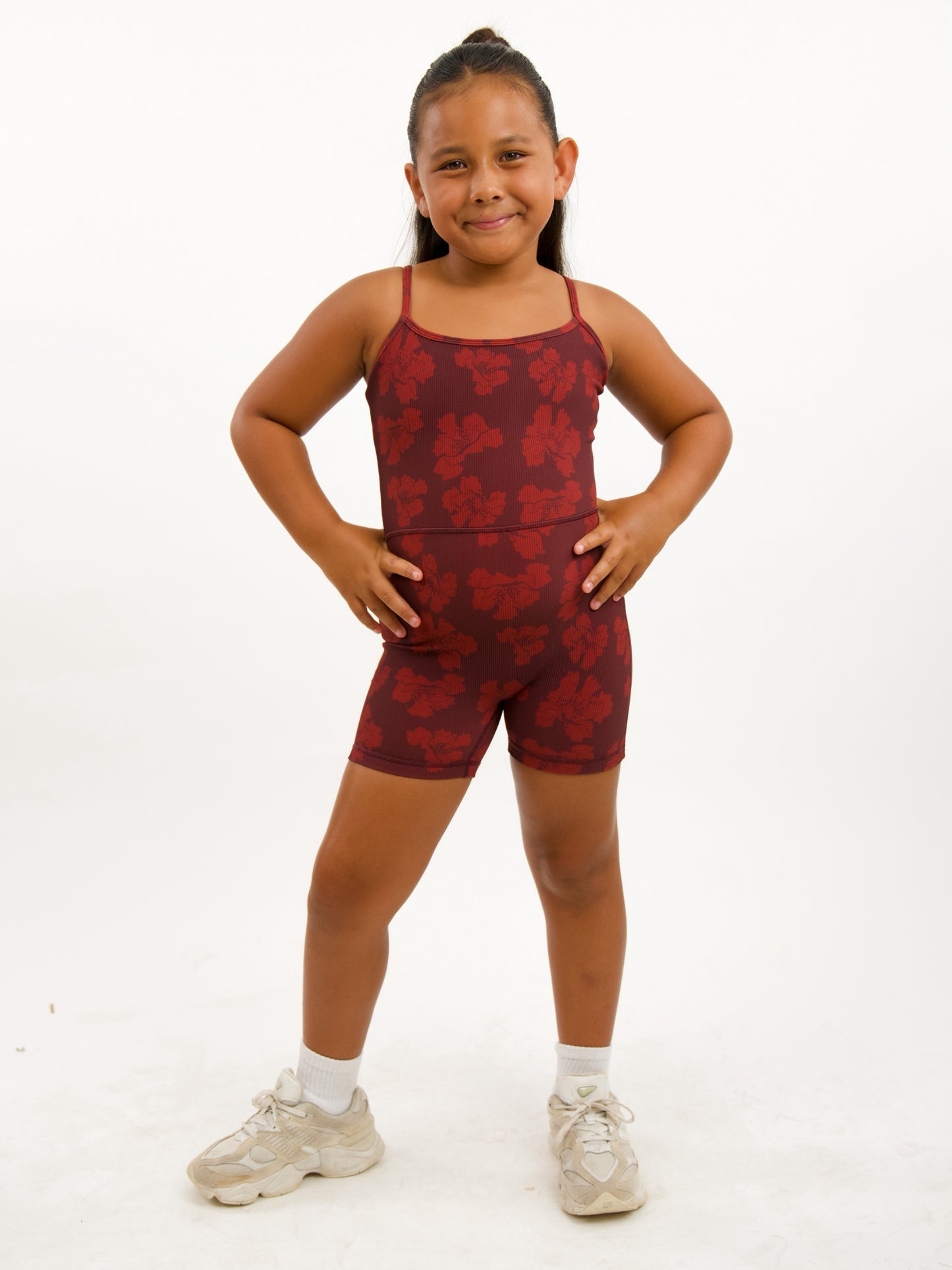Mini Kayla 2.0 Jumpsuit in Orchid Dot Porto