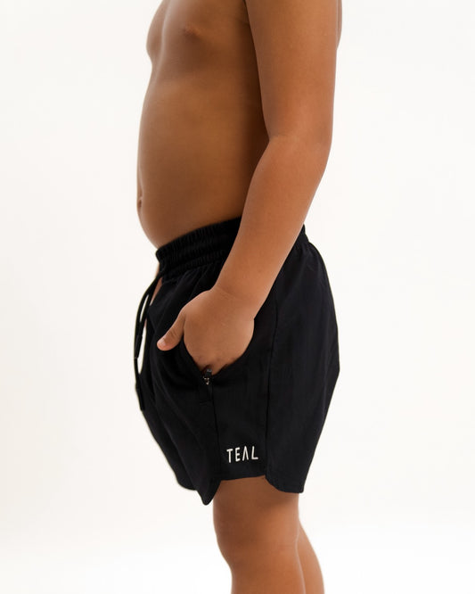 Essential Boy's Short in Black
