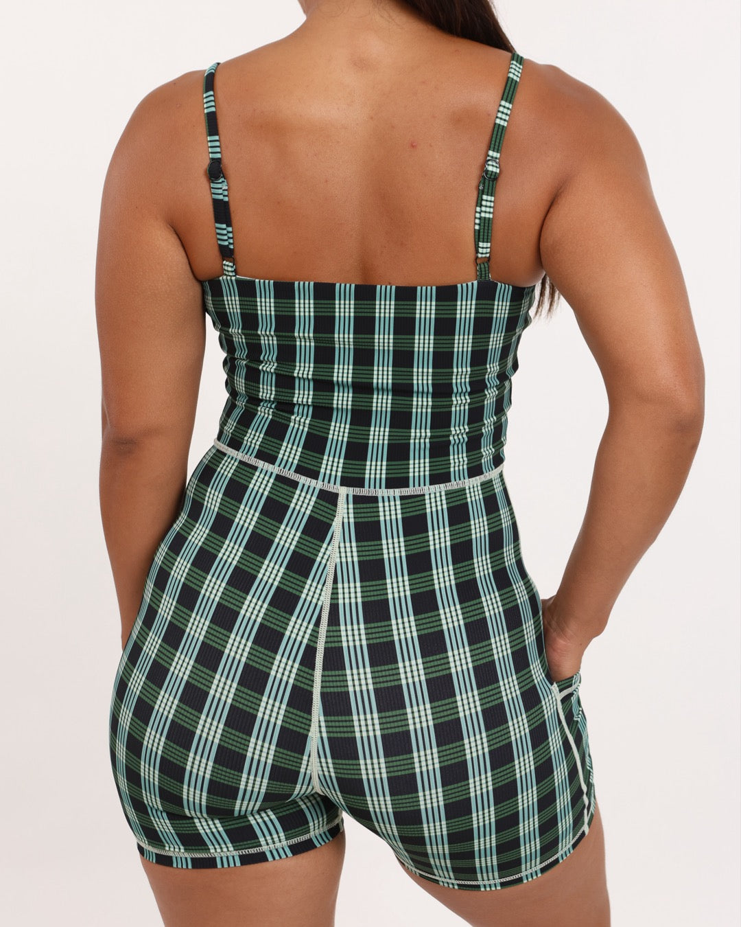 Kayla 2.0 Jumpsuit in UH Black Palaka