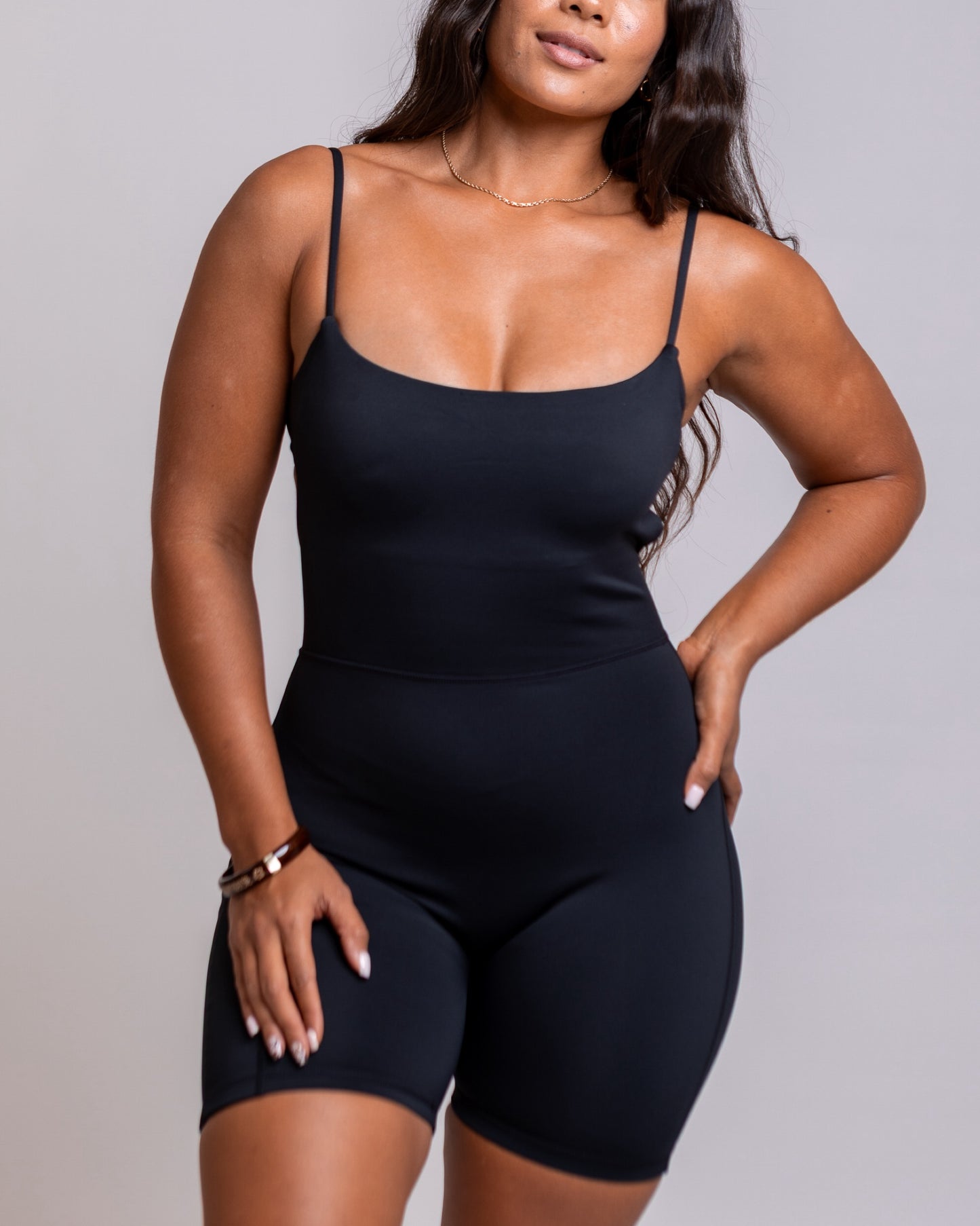 Kayla Jumpsuit in Smooth Black