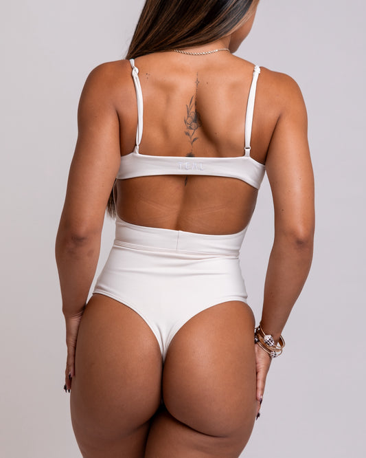 Kayla Bodysuit in Oat