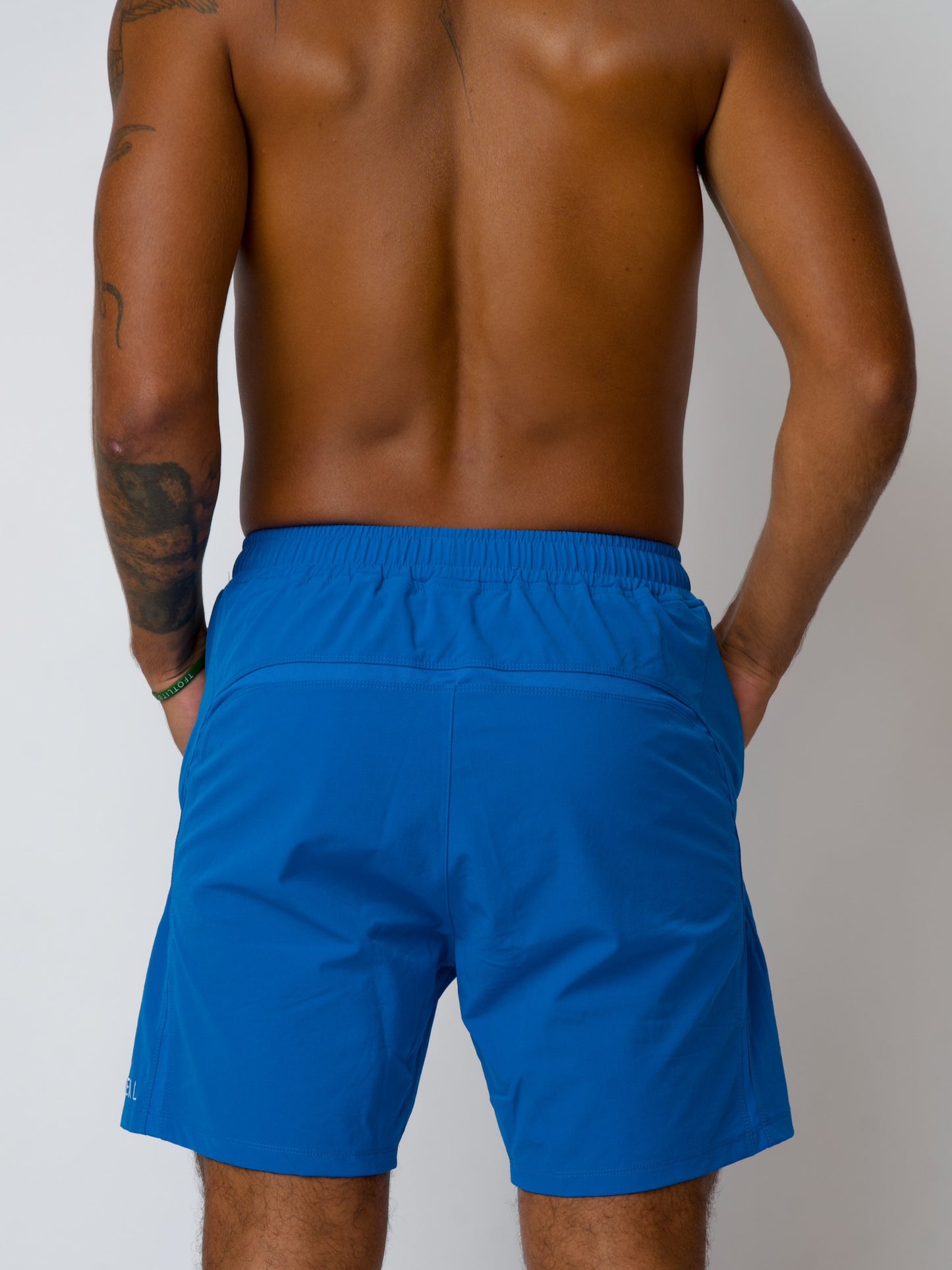 Luxe Hybrid Men’s 5” Short in Electric Blue