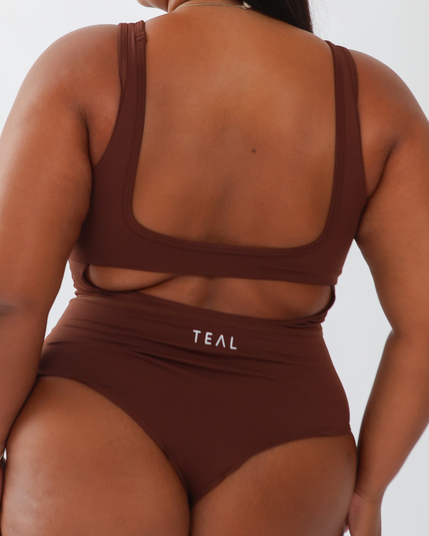 Aura Bodysuit in Mocha