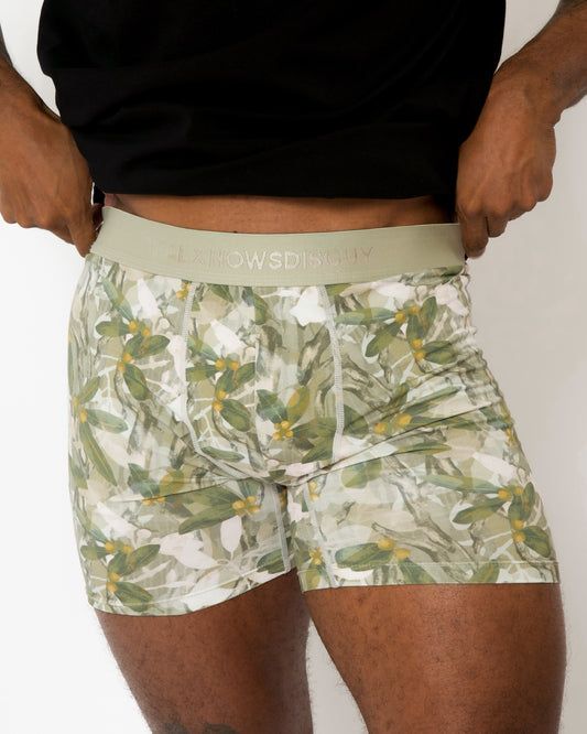 Men's 5" Boxer Brief in Mokihana Camo