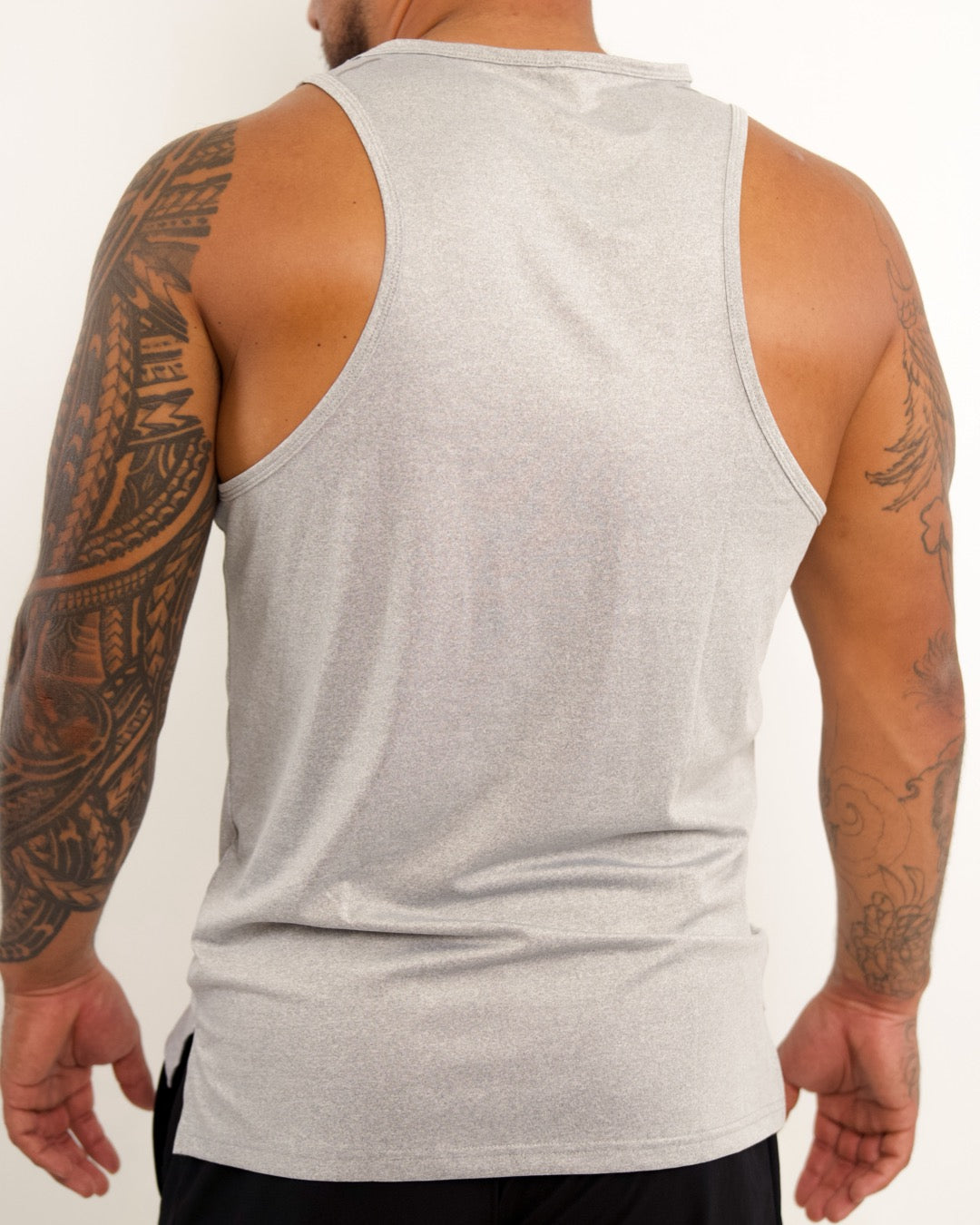 Men's Dry Fit Tank in Grey