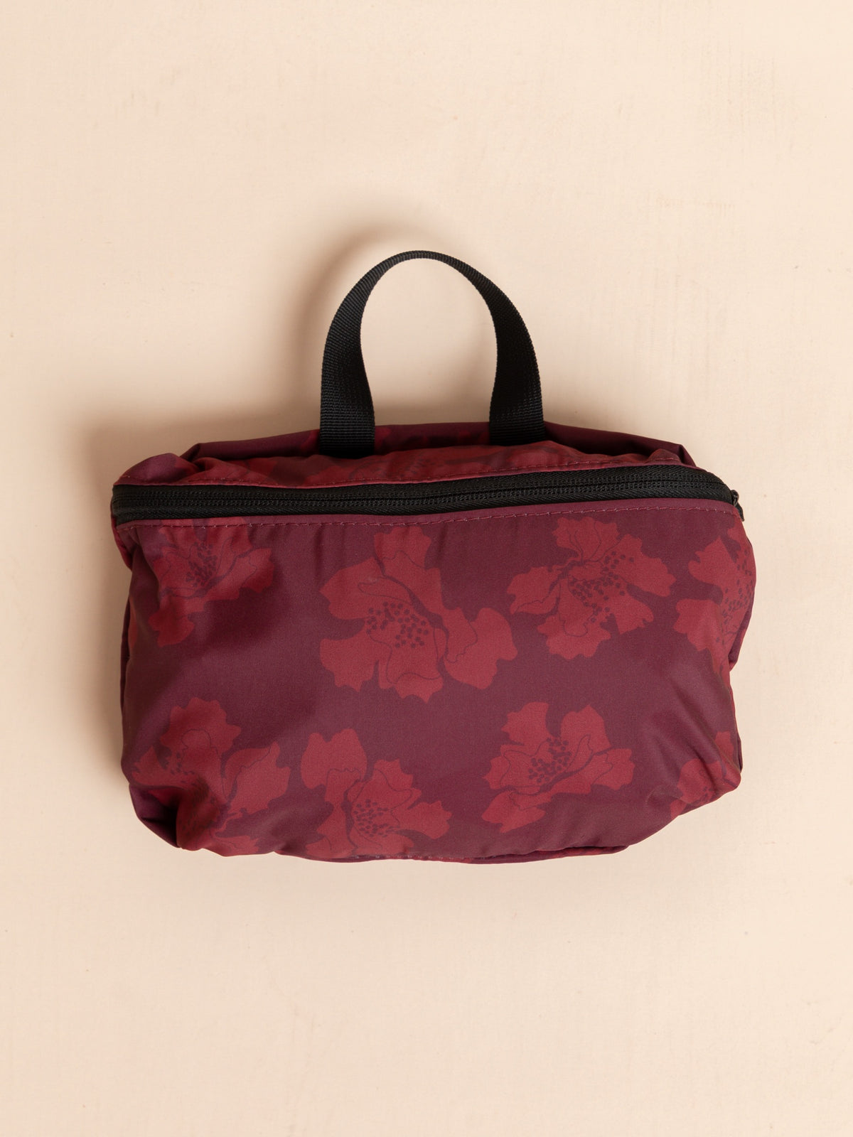 TEAL x FE Packable Gym Duffle Bag in Orchid Dot Porto