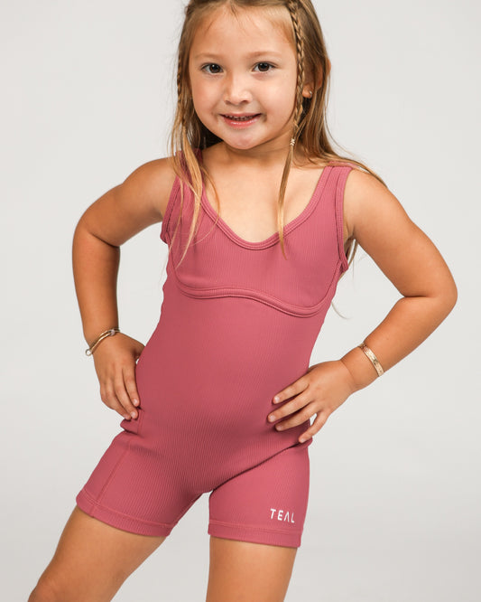 Mini Aura Jumpsuit in Pink