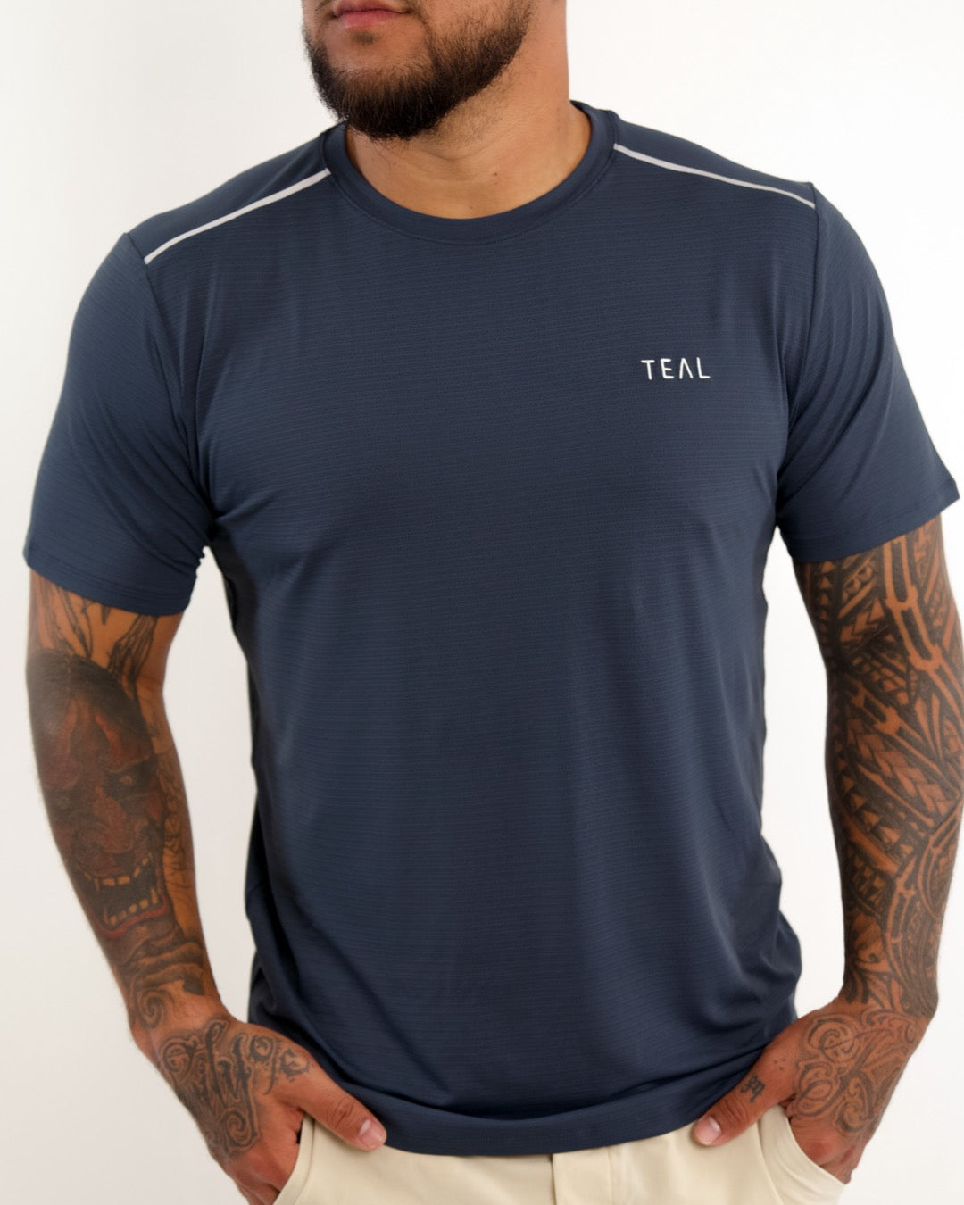 Men's Dry Fit T-Shirt in Navy
