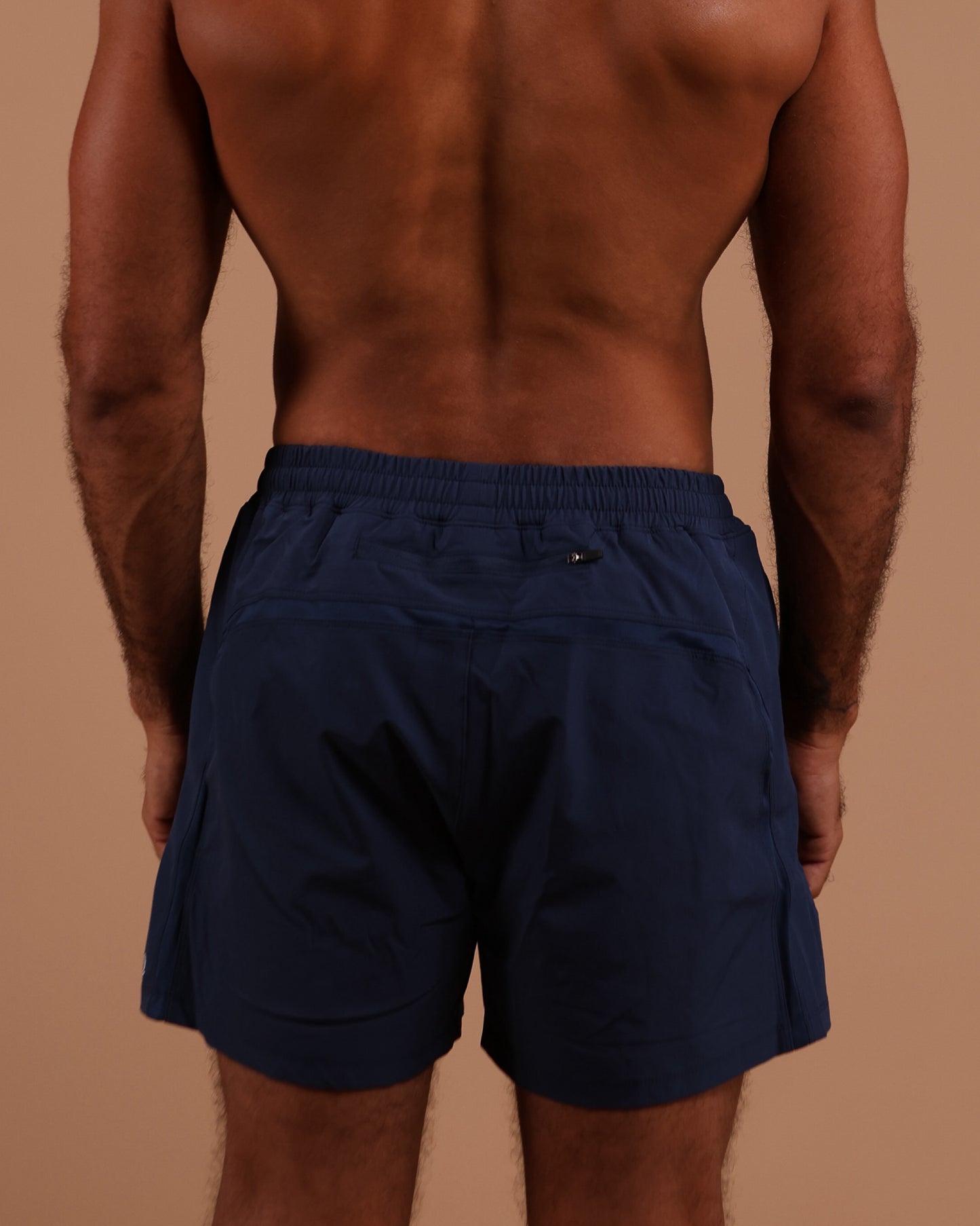 Luxe Hybrid 4" Men's Shorts in Navy