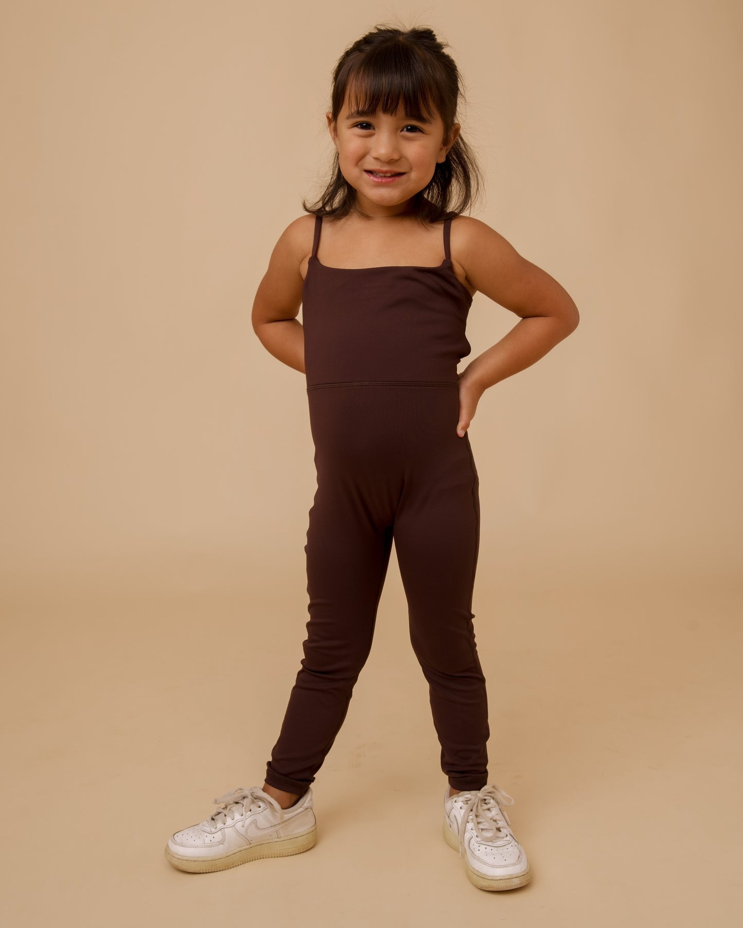 Mini Long Kayla Jumpsuit in Umber