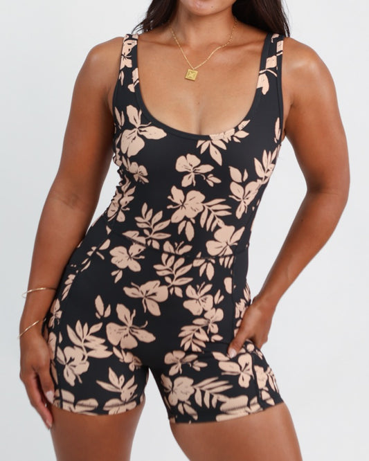 Britt Jumpsuit in Okika Black