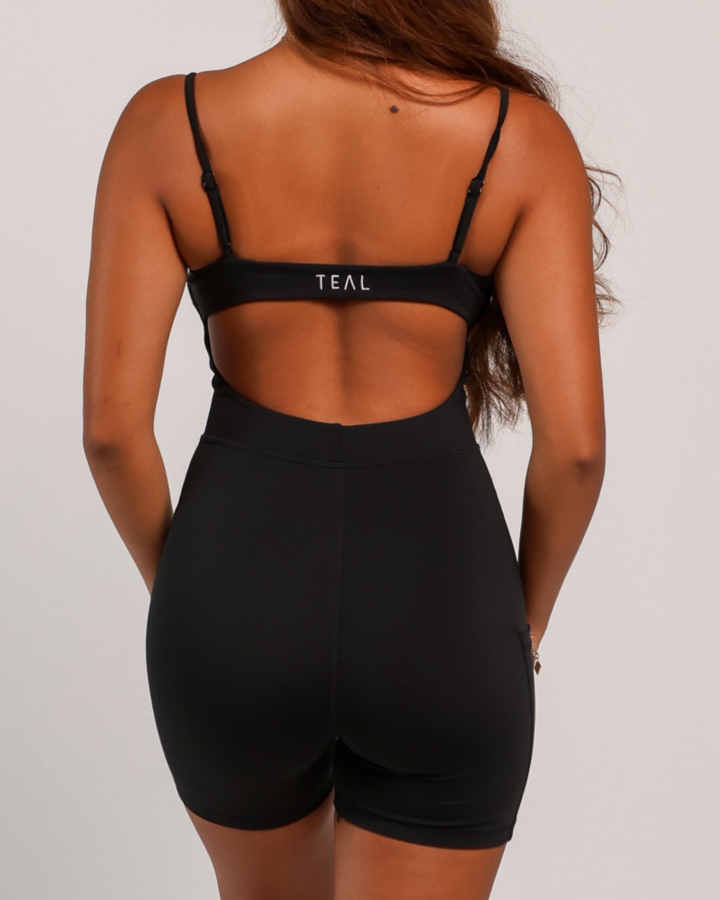 Kayla Jumpsuit in Smooth Black