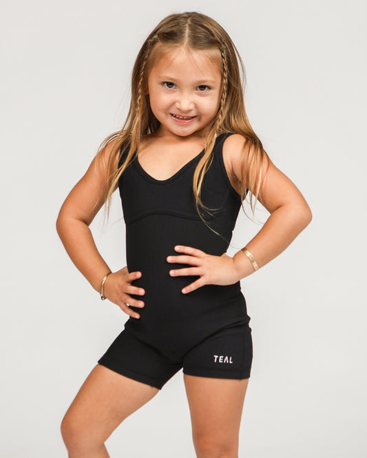 Mini Aura Jumpsuit in Black