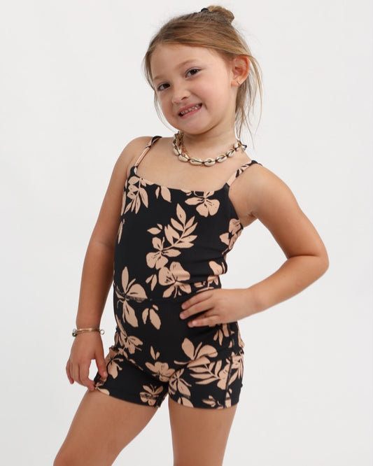Mini Kayla Jumpsuit in Okika Black