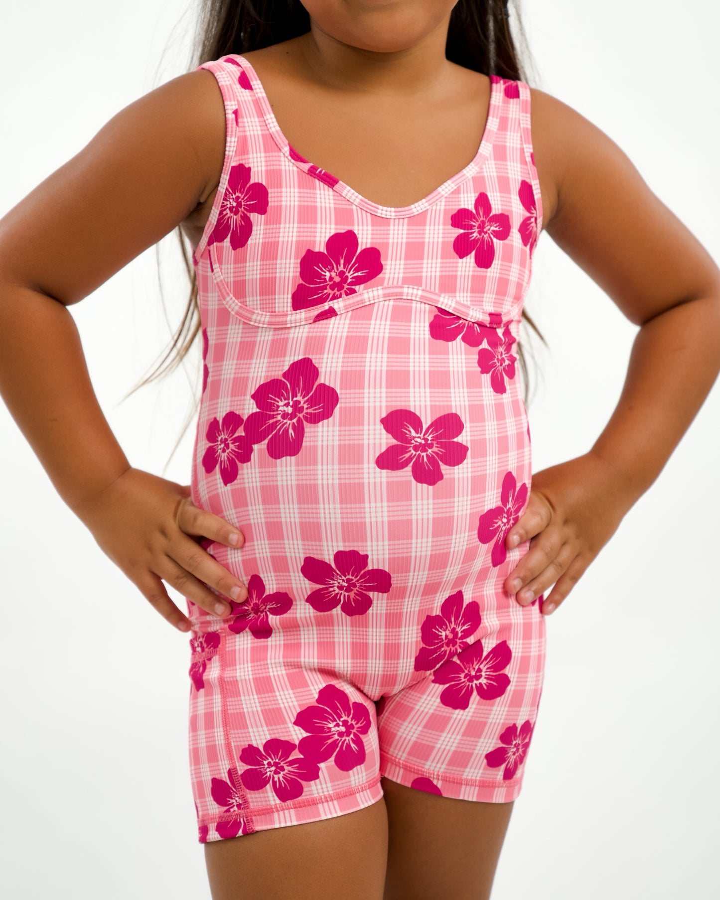 Mini Aura Jumpsuit in Black Puakenikeni
