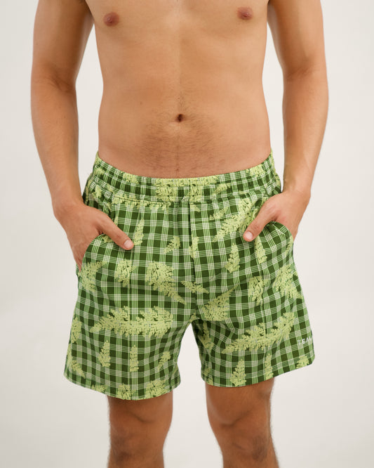 Luxe Hybrid 6” Men's Shorts in Palapalai