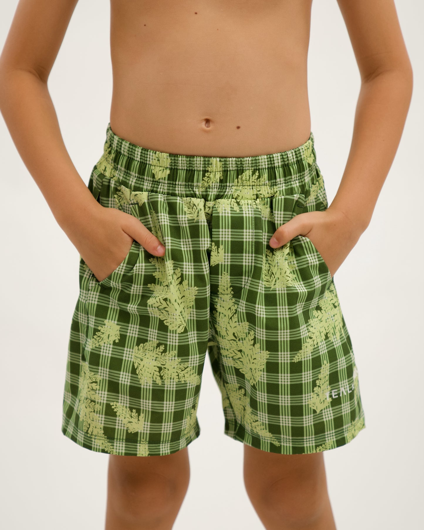 Luxe Hybrid Boy's Shorts in Palapalai