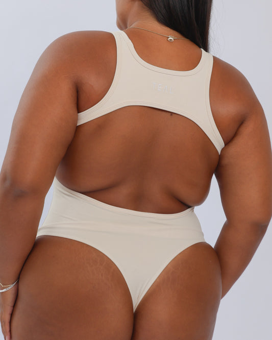 Olina Bodysuit in Oat