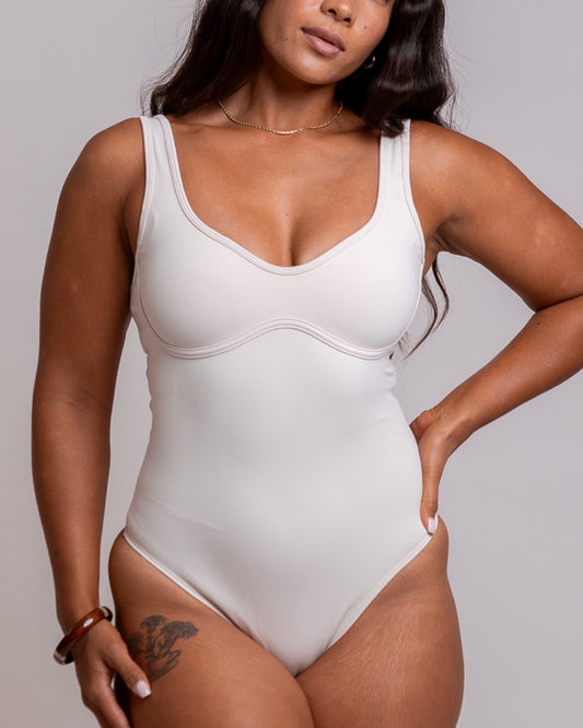 Aura Bodysuit in Oat