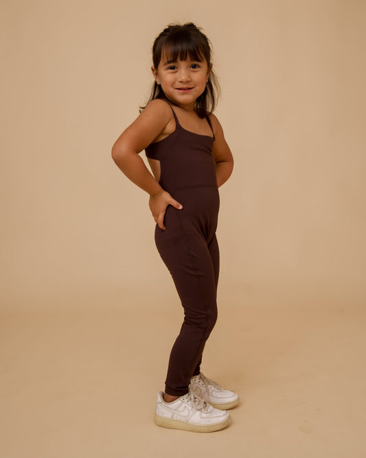 Mini Long Kayla Jumpsuit in Umber