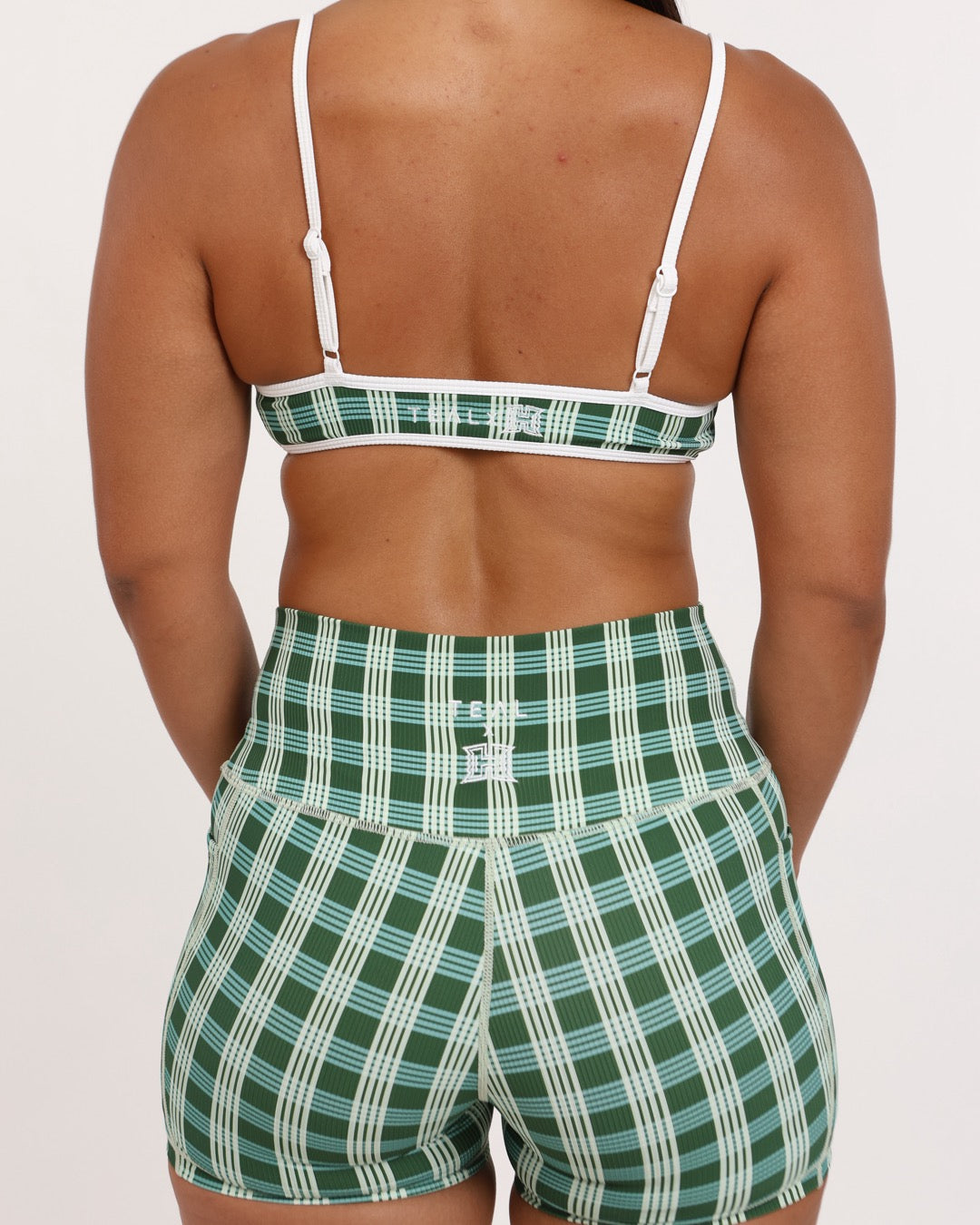 Liv Micro Top in UH Green Palaka