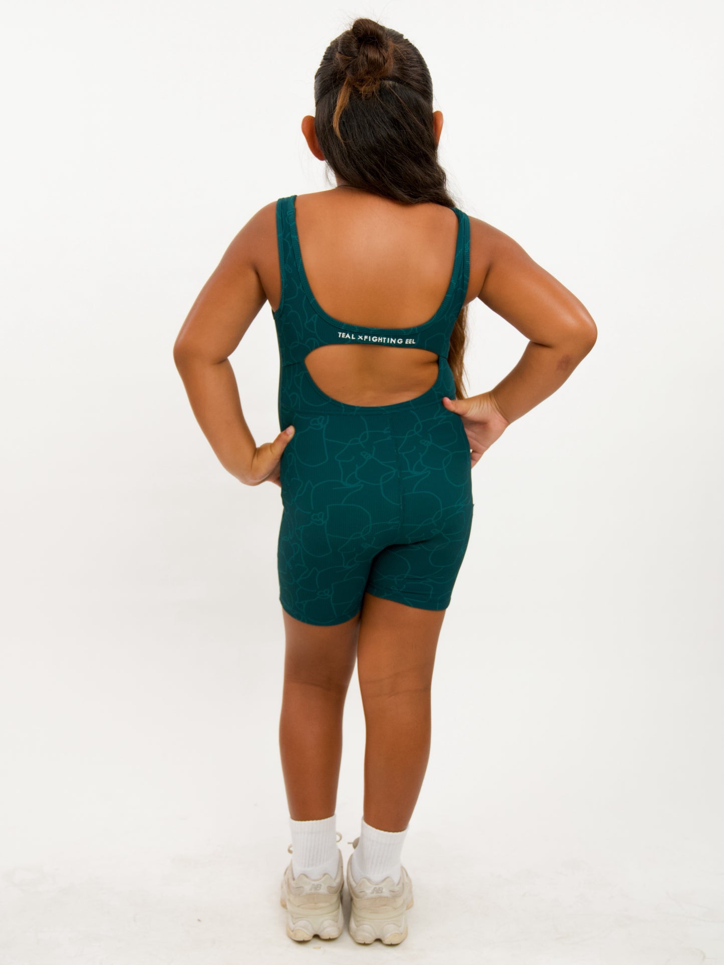 Mini Aura Jumpsuit in Pretty Pua Bondi
