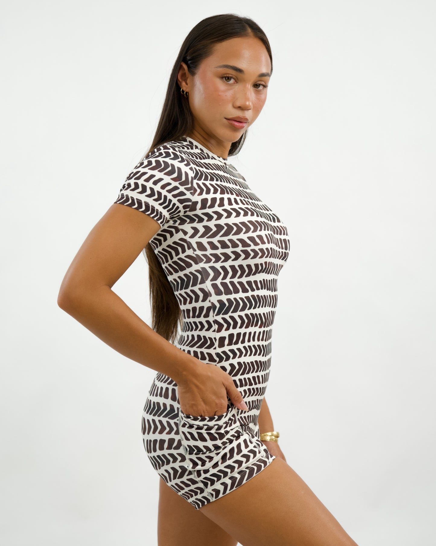 T-Shirt Jumpsuit in Hebrew