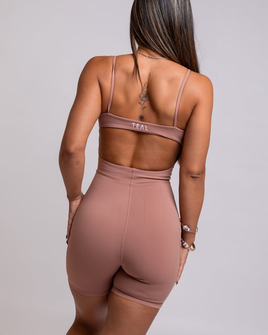 Kayla Jumpsuit in Smooth Blush