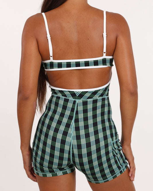 Kayla Jumpsuit in UH Black Palaka