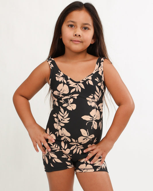 Mini Aura Jumpsuit in Okika Black