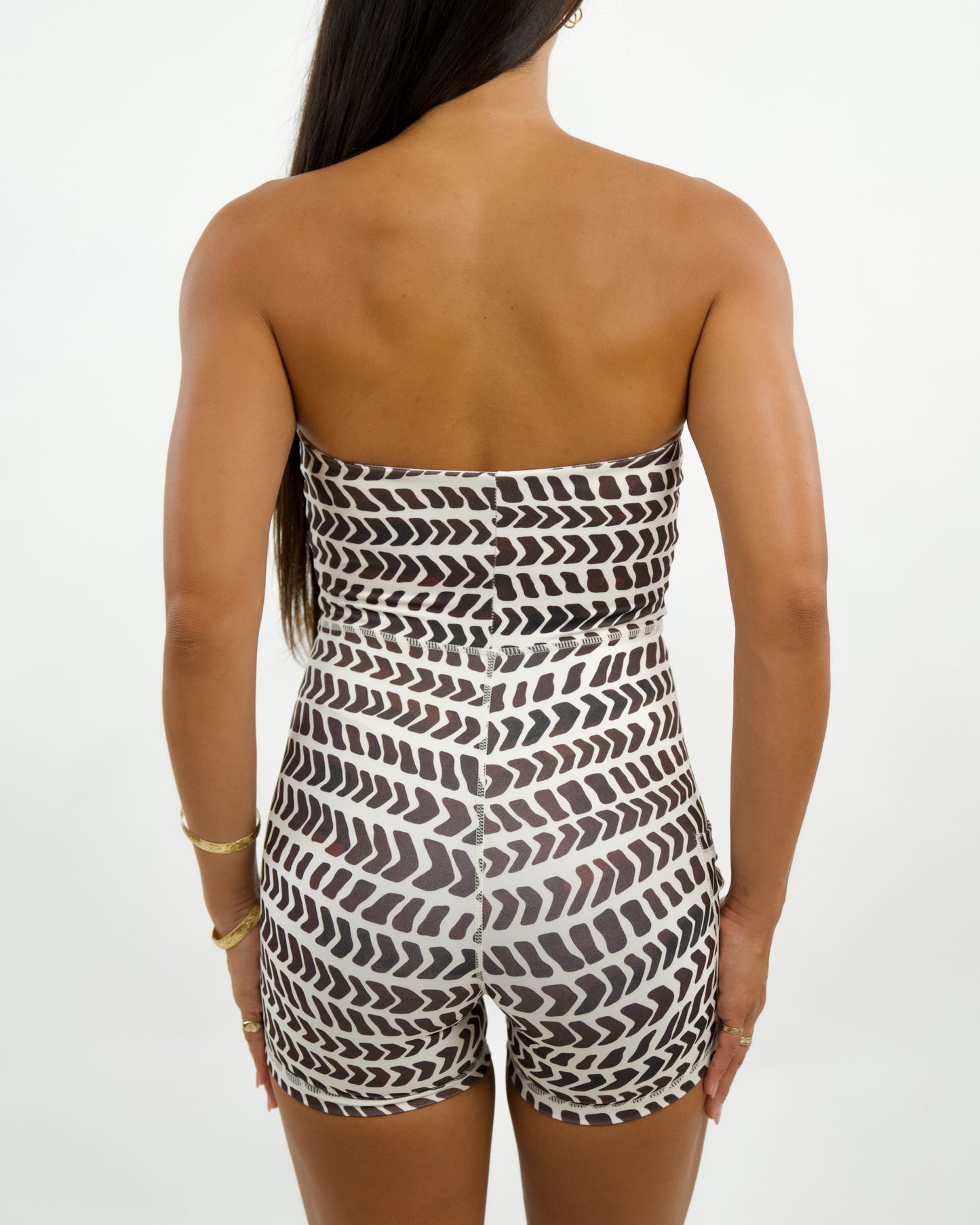 Anu Strapless Jumpsuit in Hebrew